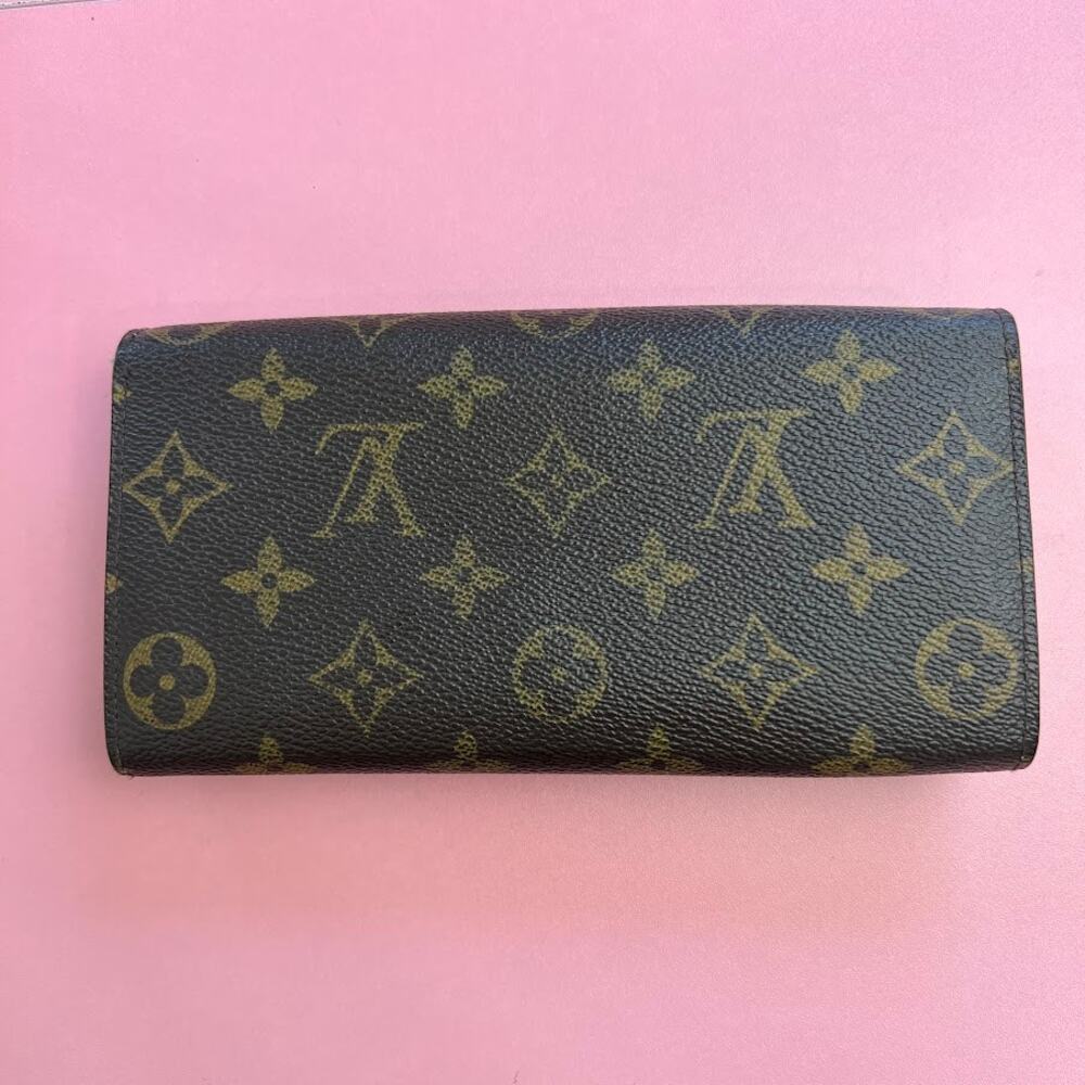 Louis Vuitton Monogram Sarah Long Wallet in Leopard Blanc Coral Limited Edition - Picture 3 of 16